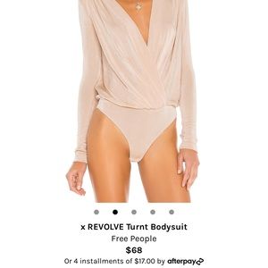 X Revolve Turnt Bodysuit Free People